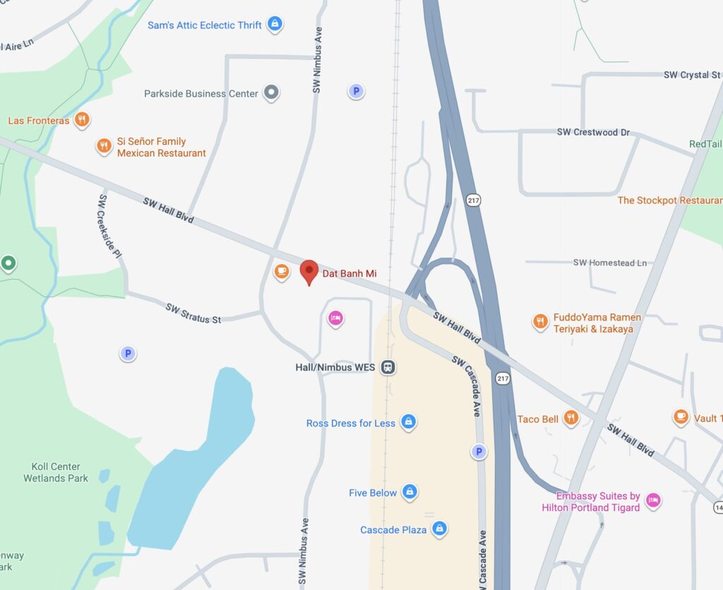 Dat Banh Mi Location